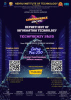 Techfernzy 2025 Technical Symposium Poster